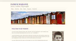 Desktop Screenshot of patrickmarlowe.com